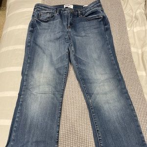 William Rast flare crop jean